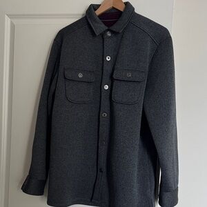 Tommy Bahama Men's Gray Chore Jacket